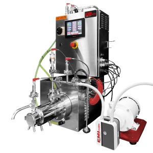 pilot mill - lab horizontal mill with external pump